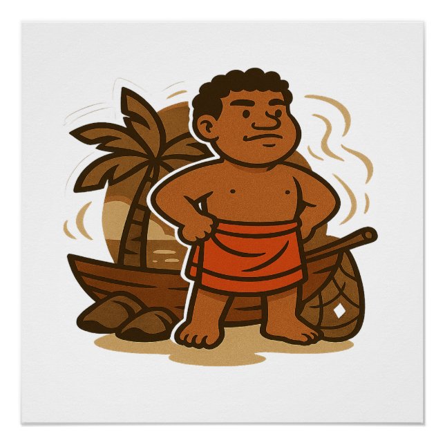 Pôster Dumi Island Guardian (Frente)