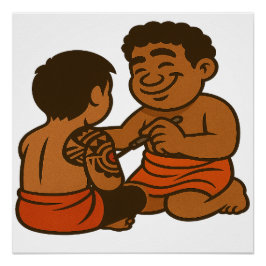 Pôster Dumi Tatau Artist