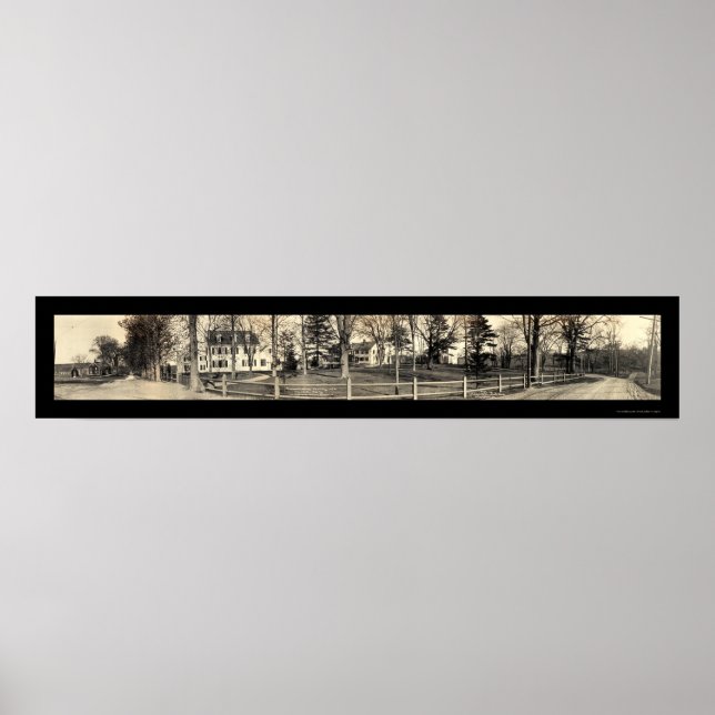 Pôster Dummer Academy Newbury Foto 1911 (Frente)