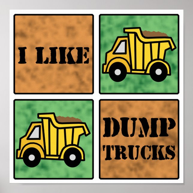Poster Dump Truck (Frente)