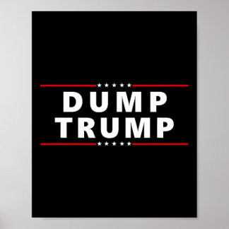 Poster Dump Trump - Great Protest Anti Trump Shirt 