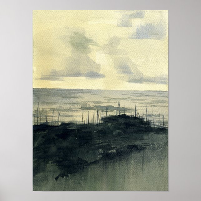 Poster Dunas Após a Tempestade (Frente)