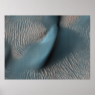 Poster Dunas de areia de Marte