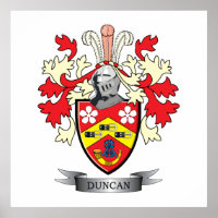 Duncan Family Crest Casaco de Armas