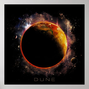 Poster DUNE, a especiaria deve fluir