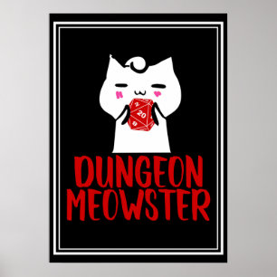 Poster Dungeon Meowster