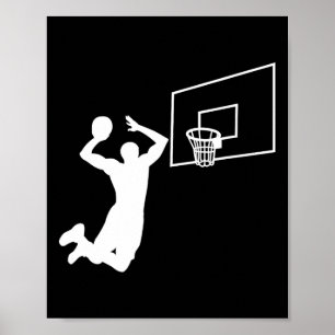 Poster Dunk Bysketbyll Player Slam Dunk Byller Bysketbyll