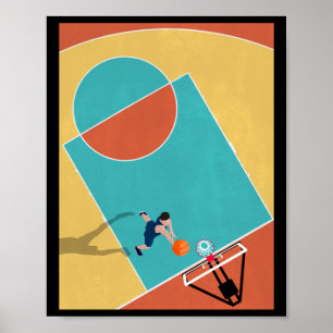 Poster Dunks de Basquete 1
