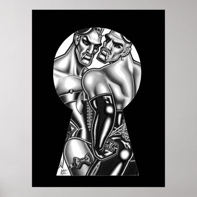 Poster Duo/keyhole (Frente)