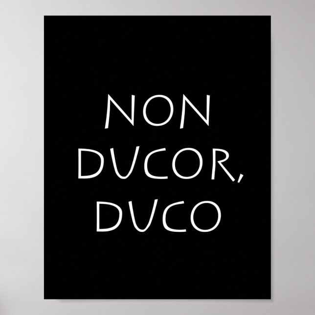 Poster Duo não-ducor (Frente)