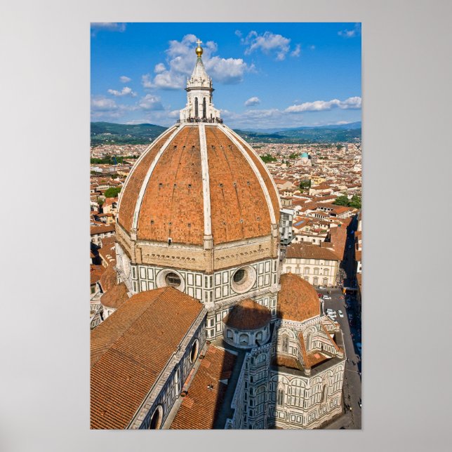Poster Duomo Basilica di Papais noeis Maria del Fiore - F (Frente)