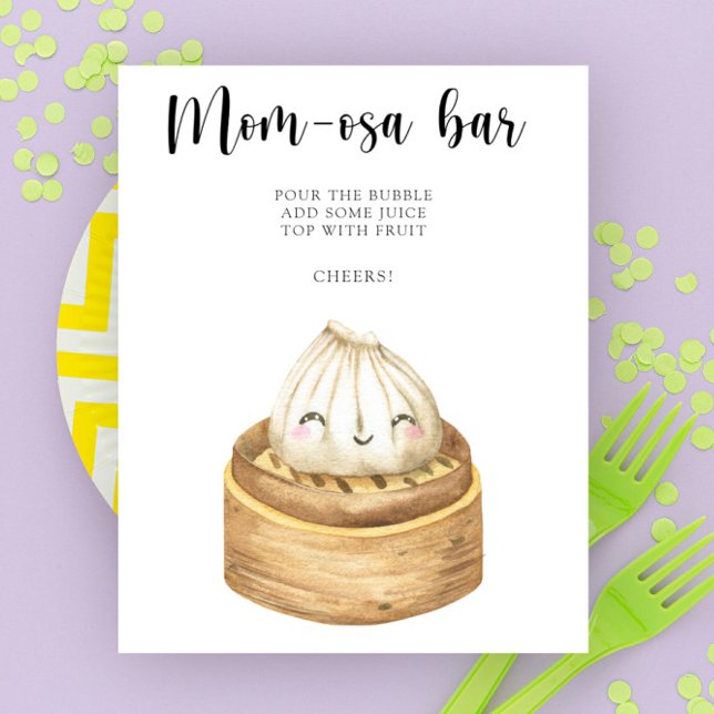 Poster Dupla chinesa - bar Momosa (Criador carregado)