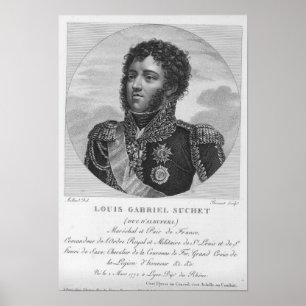 Poster Duque de Louis-Gabriel Suchet de Albufera