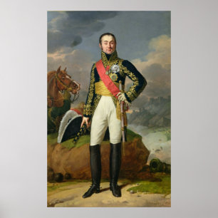 Poster Duque de Nicolas-Charles Oudinot de Reggio