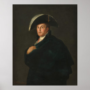 Poster Duque de Wellington, Francisco Goya Cartaz de Arte