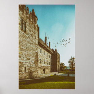 Poster Duques do Palácio de Braganza, Guimaraes, Portugal