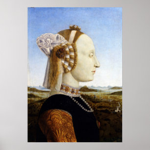 Poster Duquesa de Urbino - Piero della Francesca - c1470