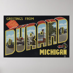 Pôster Durand, Michigan - grandes cenas da letra