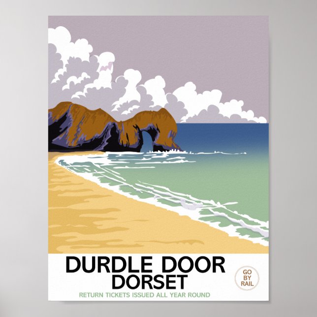 Poster Durdle Door Dorset (Frente)