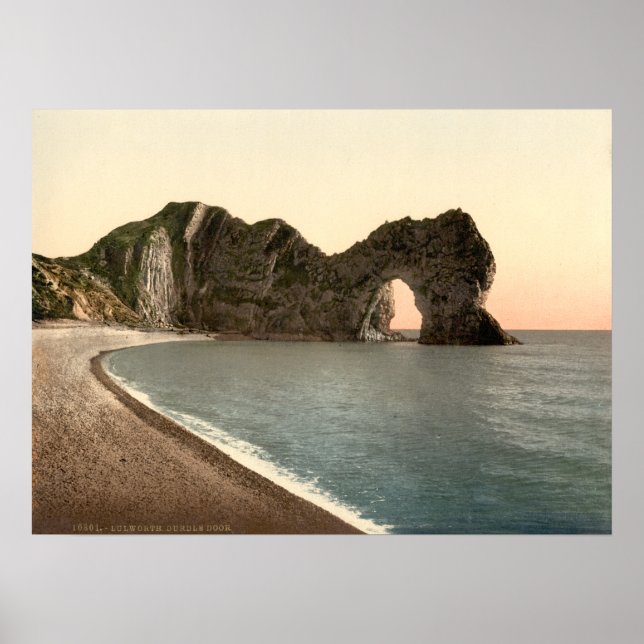 Poster Durdle Door, Lulworth, Dorset, Inglaterra (Frente)