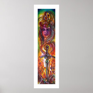 PÔSTER DURENDAL, ESPADA ROMÂNTICA E ÂNGULO