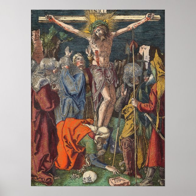 Poster Dürer - Crucifixion (Frente)