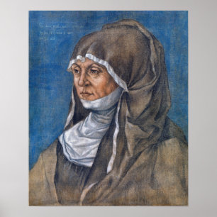 Poster Dürer - Retrato De Uma Mulher