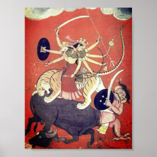 Poster Durga - Deusa Mãe