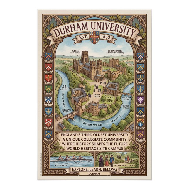 Pôster Durham University  (Frente)