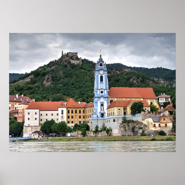 Poster Dürnstein Em Der Wachau (Frente)