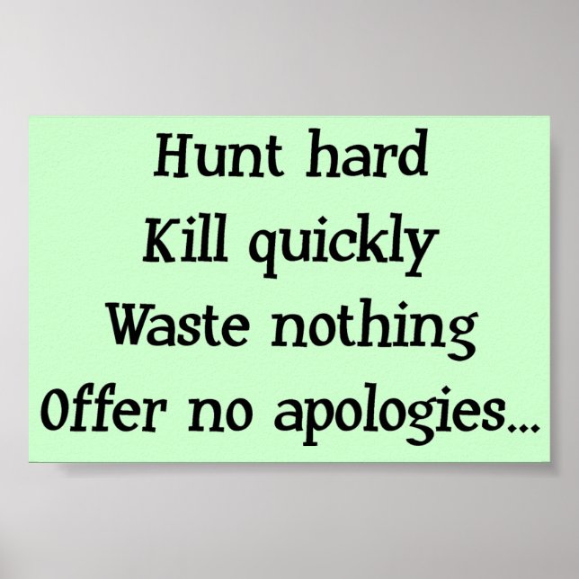 Pôster Duro (Frente)