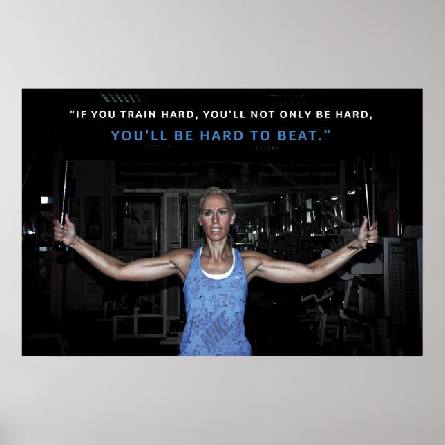 Pôster Duro a bater (Frente)