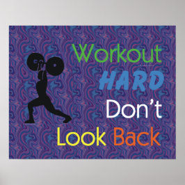 Poster DURO de Workout SUPERIOR
