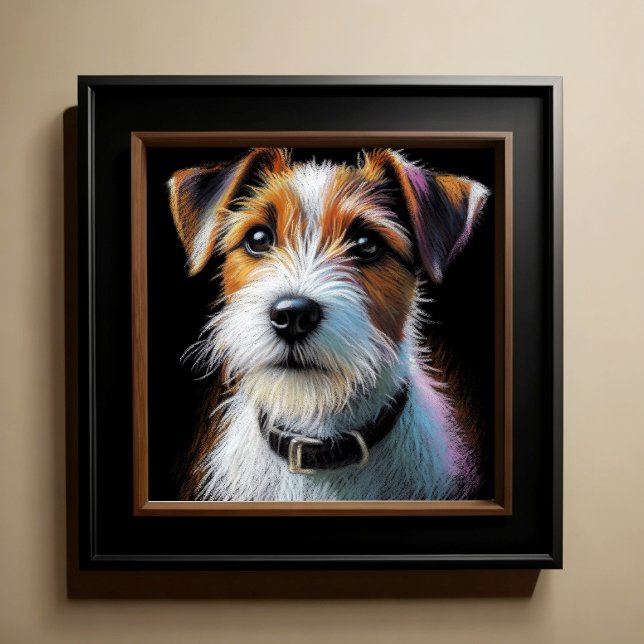 Poster Duro Pastel Drael Terrier (Criador carregado)