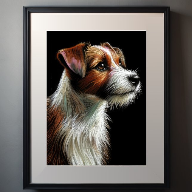 Poster Duro Pastel Drael Terrier (Criador carregado)