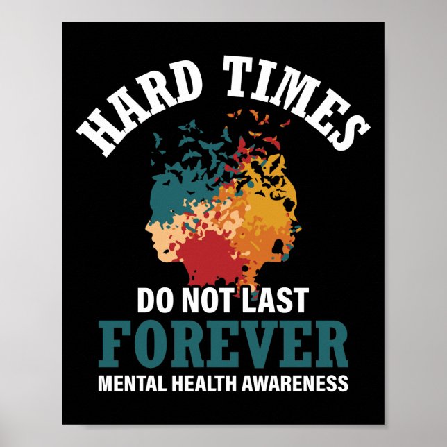 Poster Duro Times Mental Health Support (Frente)