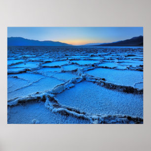 Poster dusk, Death Valley, California