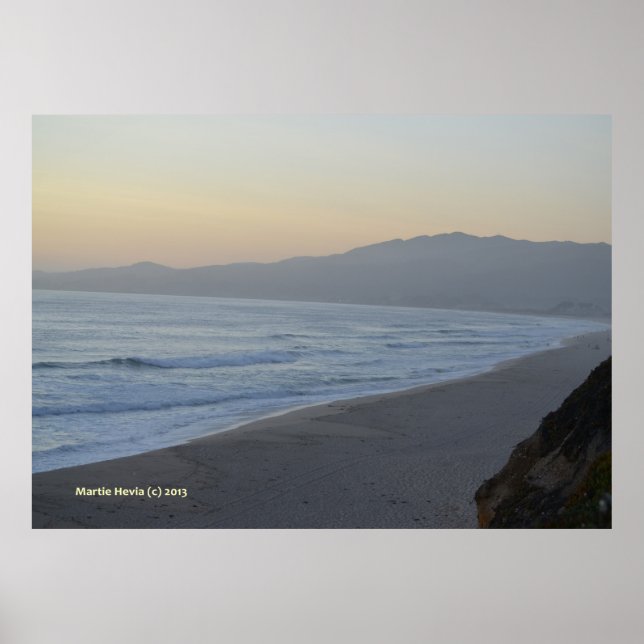 Poster Dusky Beach (Frente)