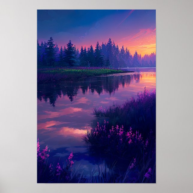 Poster Dusky River Charm (Frente)