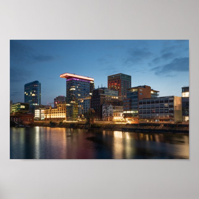 Poster Dusseldorf Alemanha (Frente)