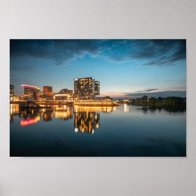 Poster Dusseldorf Alemanha (Frente)