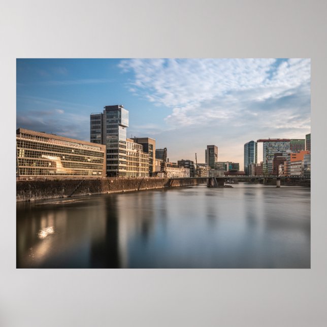 Poster Dusseldorf Alemanha (Frente)