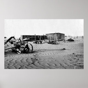 Pôster Dust Bowl 1935.