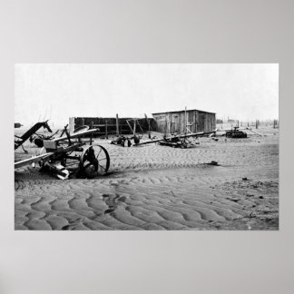 Pôster Dust Bowl 1935.
