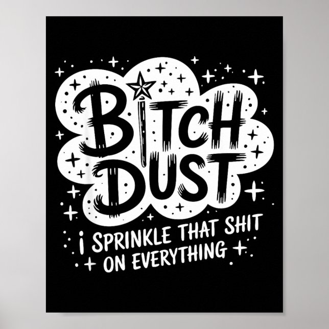 Poster Dust I Sprinkle That On Everything Halloween  (Frente)