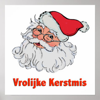 Poster Dutch Santa Claus
