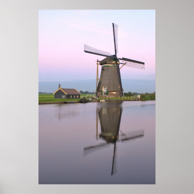 Poster Dutch Windmill Print (Frente)