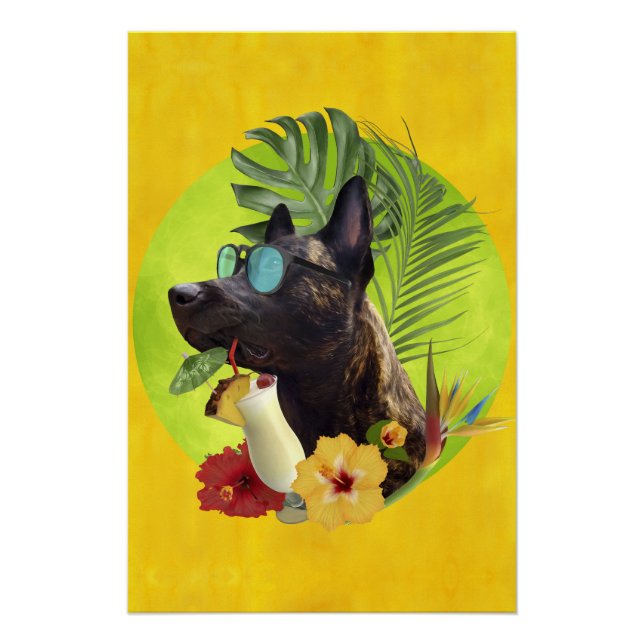 Pôster Dutchie Tropical Summer Vibes (Frente)
