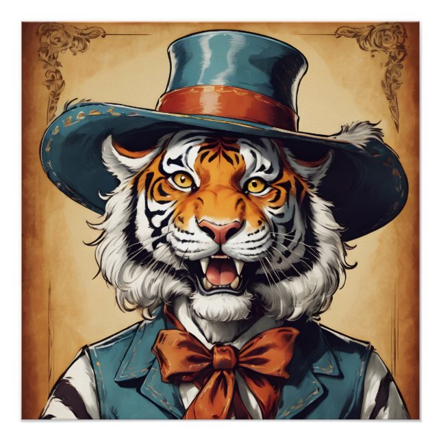 Pôster Dutton O Tiger (Frente)