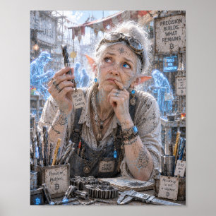Poster Dúvidas / Operador de Máquina CNC / Ferramentaria
